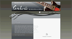 Desktop Screenshot of antoriaguitars.com